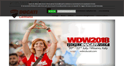 Desktop Screenshot of ducaticarrara.com